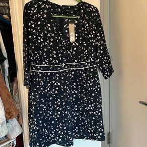 Banana republic floral print dress